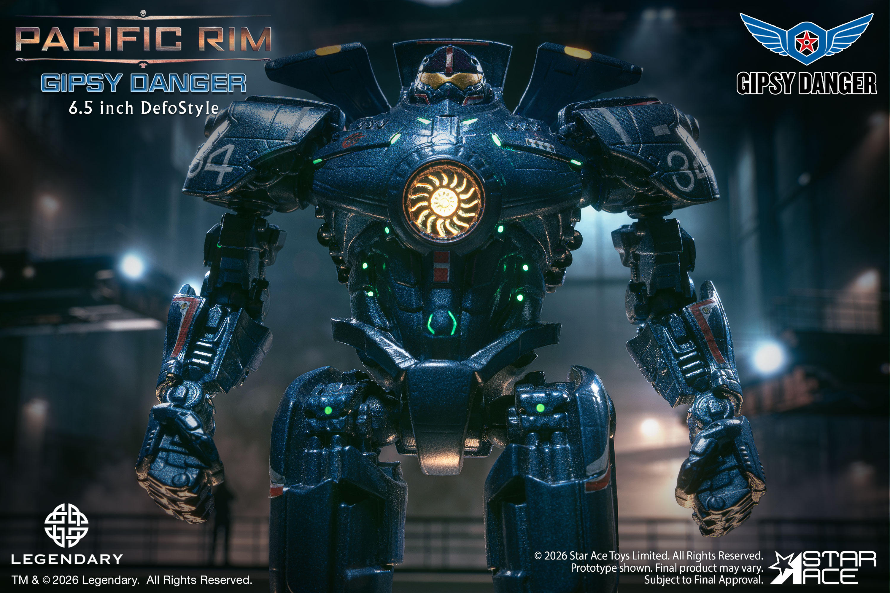 Pacific Rim DefoStyle Gipsy Danger Action Figure Gallery Image 10
