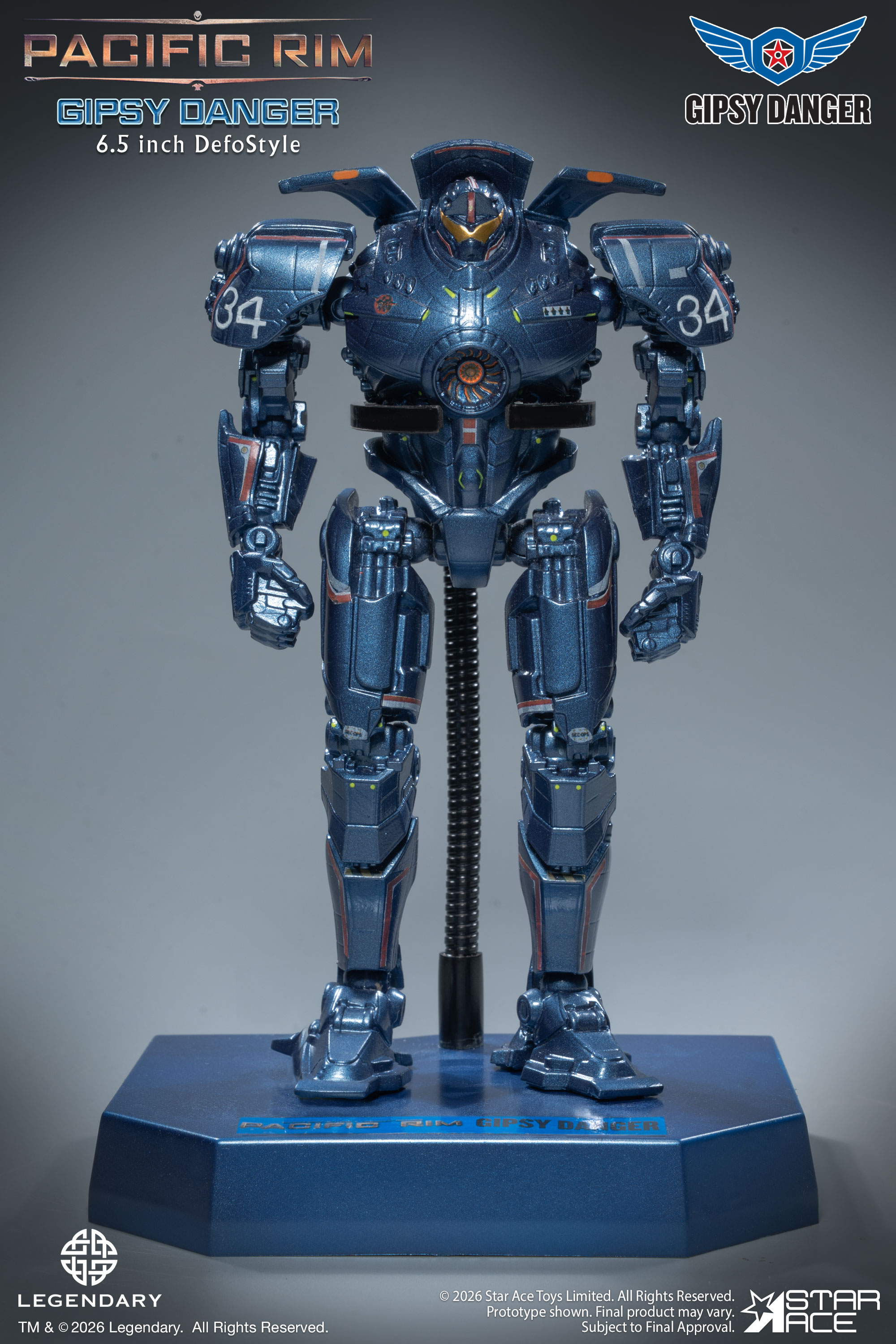 Pacific Rim DefoStyle Gipsy Danger (Deluxe Ver.) Action Figure Gallery Image 5