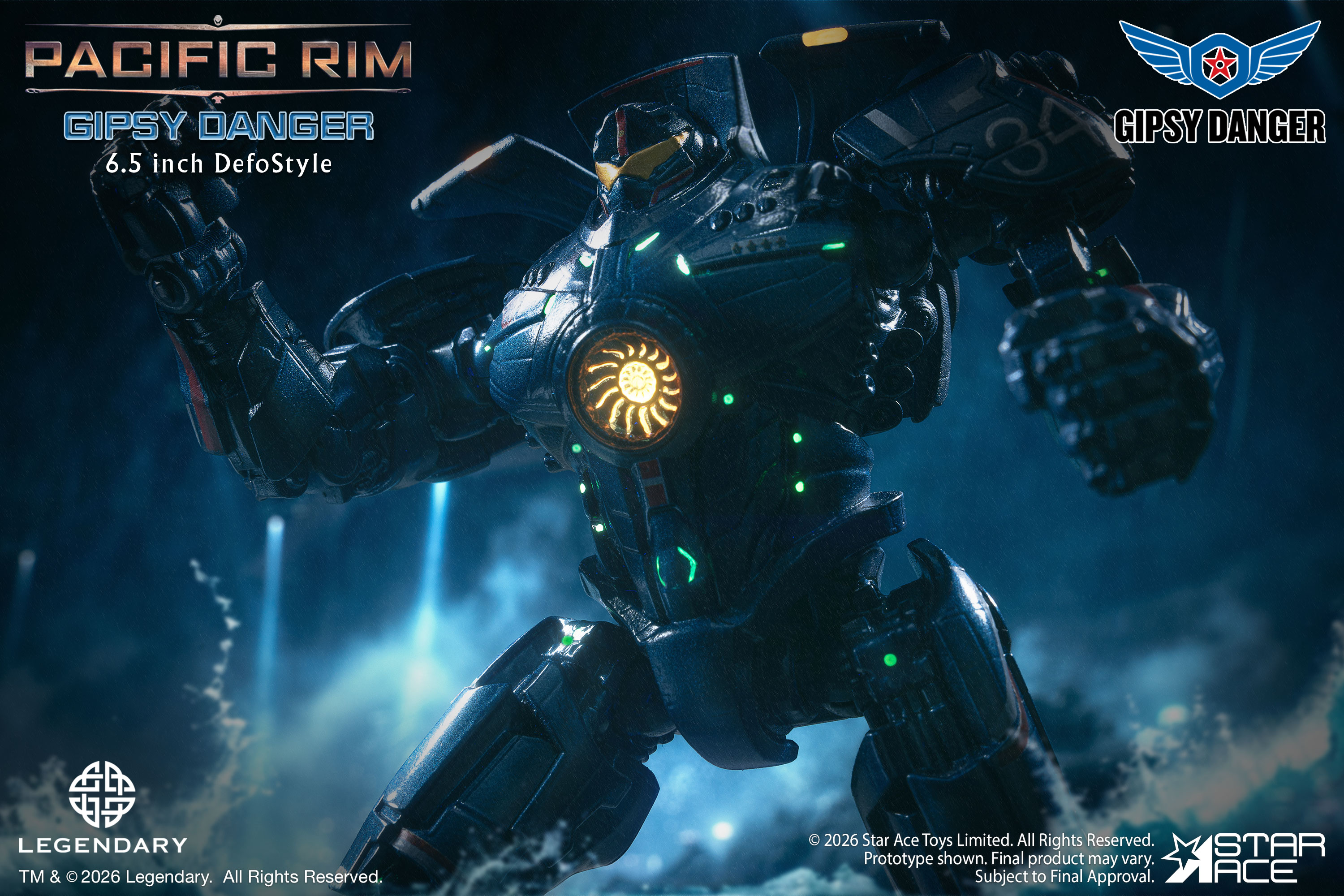 Pacific Rim DefoStyle Gipsy Danger (Deluxe Ver.) Action Figure Gallery Image 8