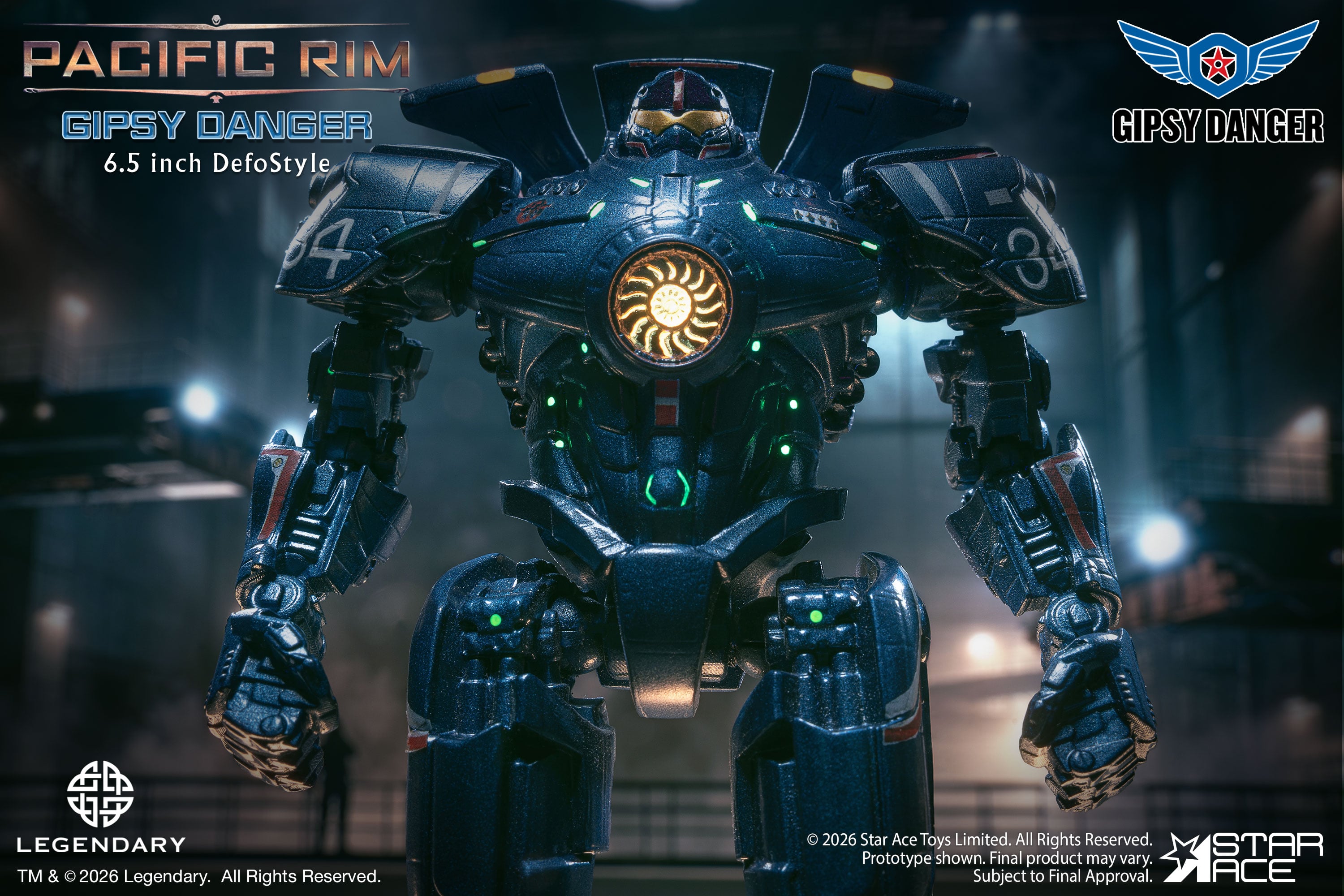 Pacific Rim DefoStyle Gipsy Danger (Deluxe Ver.) Action Figure Gallery Image 11