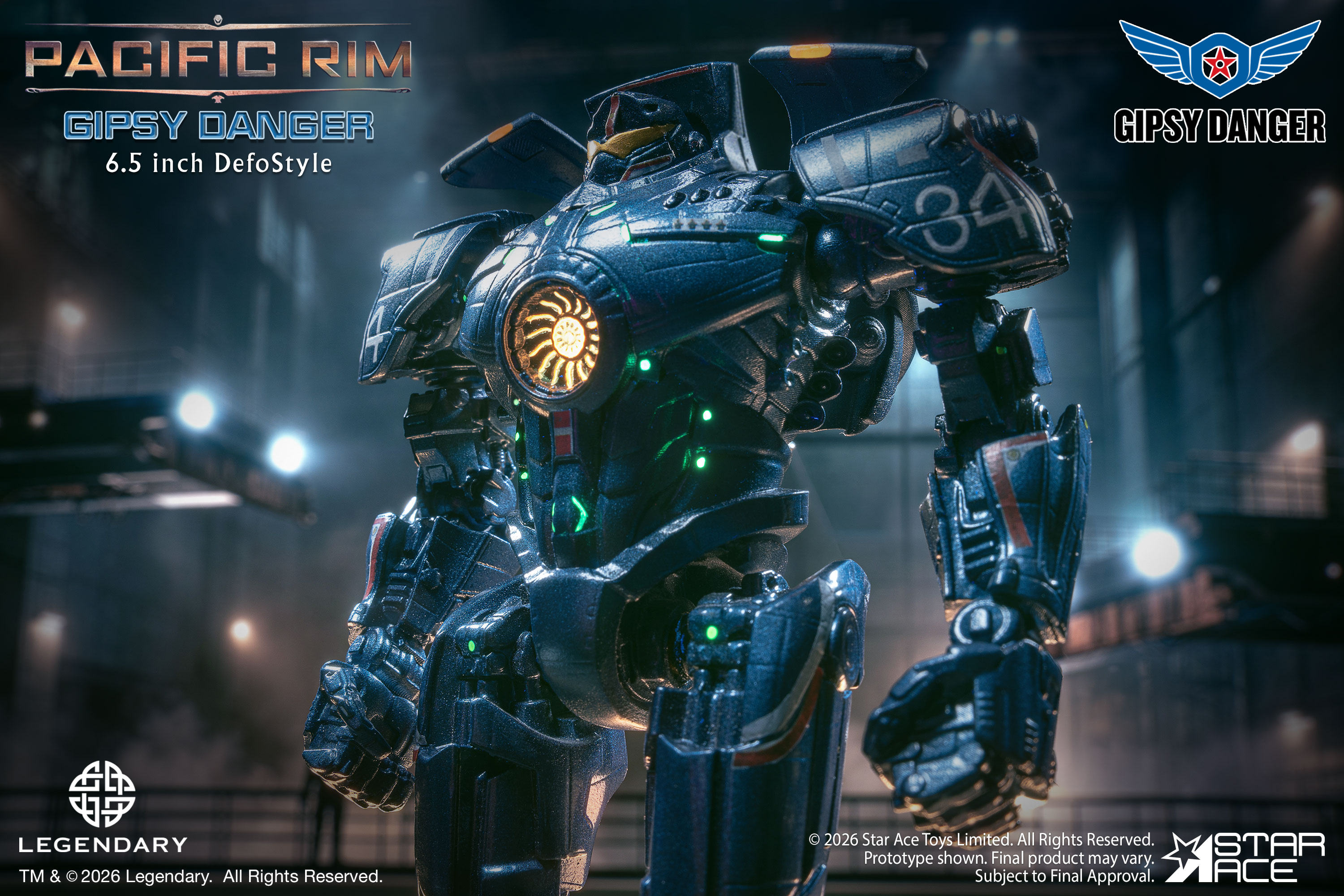 Pacific Rim DefoStyle Gipsy Danger (Deluxe Ver.) Action Figure Gallery Image 12