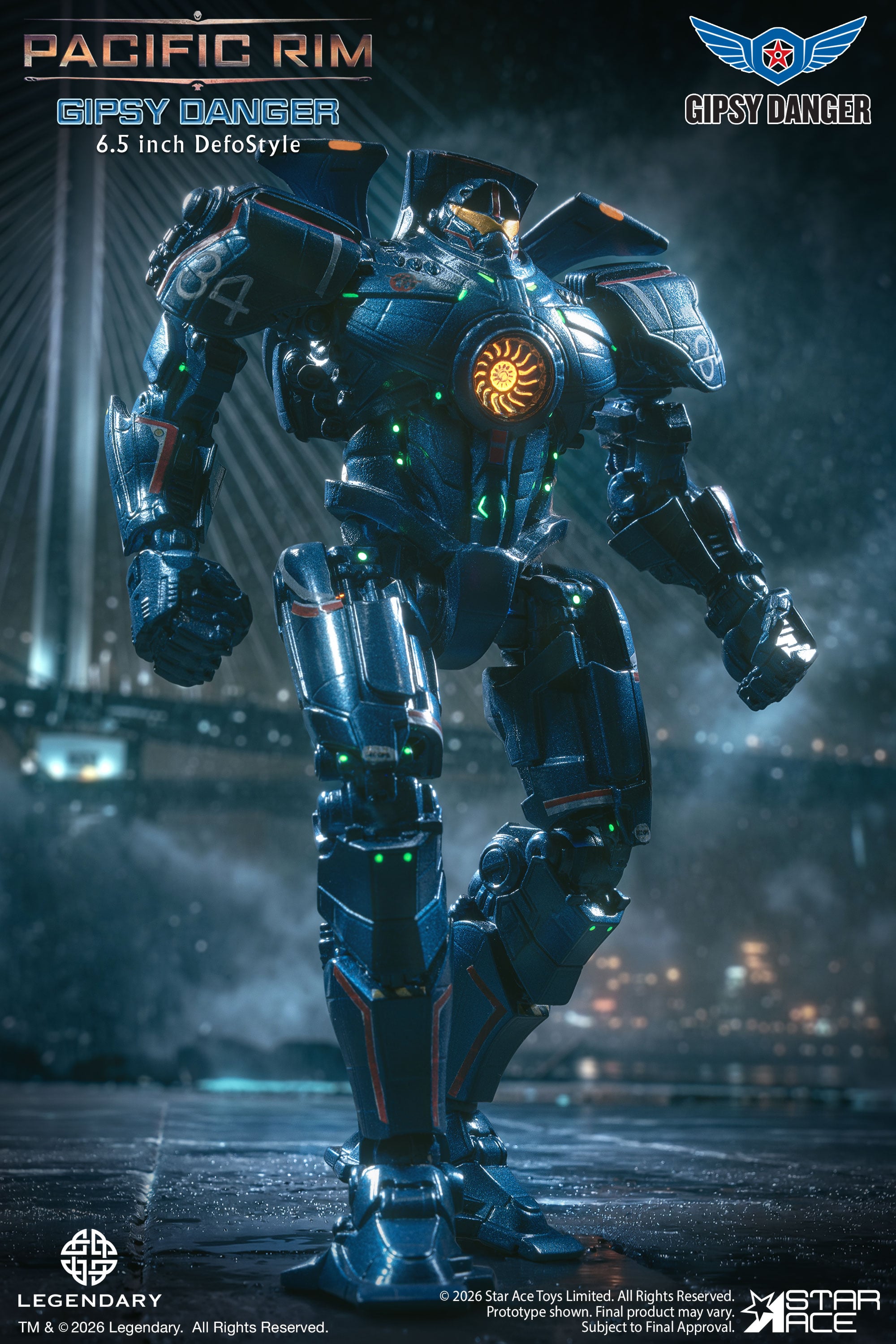 Pacific Rim DefoStyle Gipsy Danger and Cherno Alpha (Deluxe Ver.) Action Figure Twin Pack Gallery Image 3