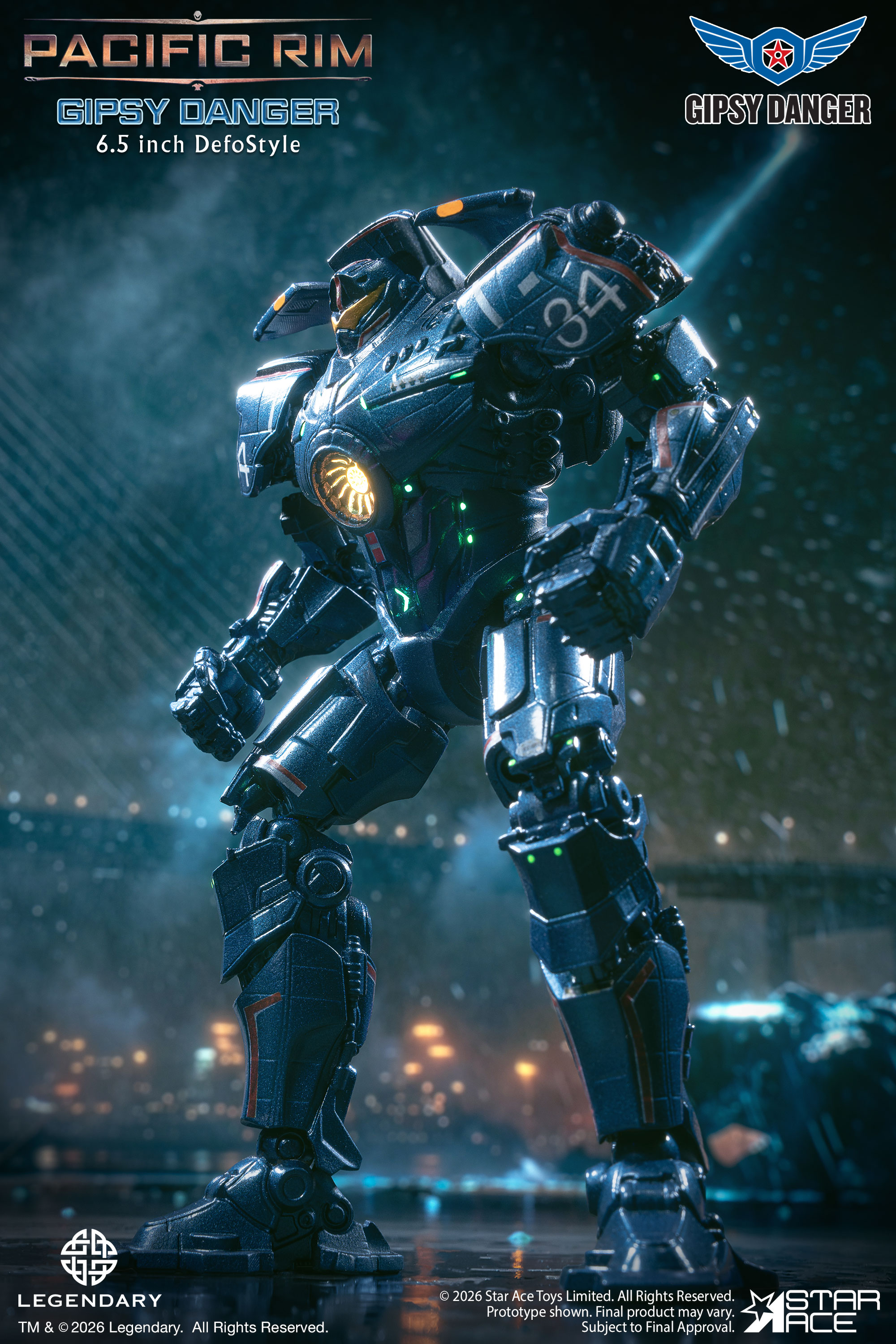 Pacific Rim DefoStyle Gipsy Danger and Cherno Alpha (Deluxe Ver.) Action Figure Twin Pack Gallery Image 4