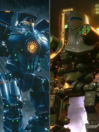 Pacific Rim DefoStyle Gipsy Danger and Cherno Alpha (Deluxe Ver.) Action Figure Twin Pack Gallery Image 2
