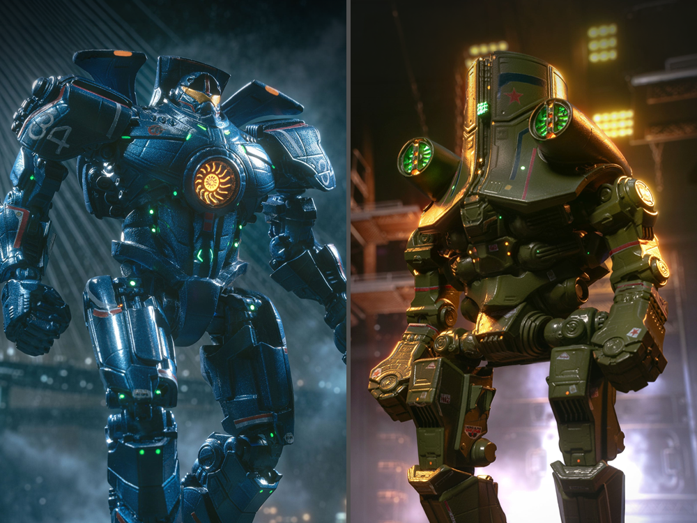 Pacific Rim DefoStyle Gipsy Danger and Cherno Alpha (Deluxe Ver.) Action Figure Twin Pack Gallery Image 1