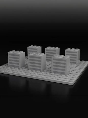 Image of Brickroid Building A + Base Set
