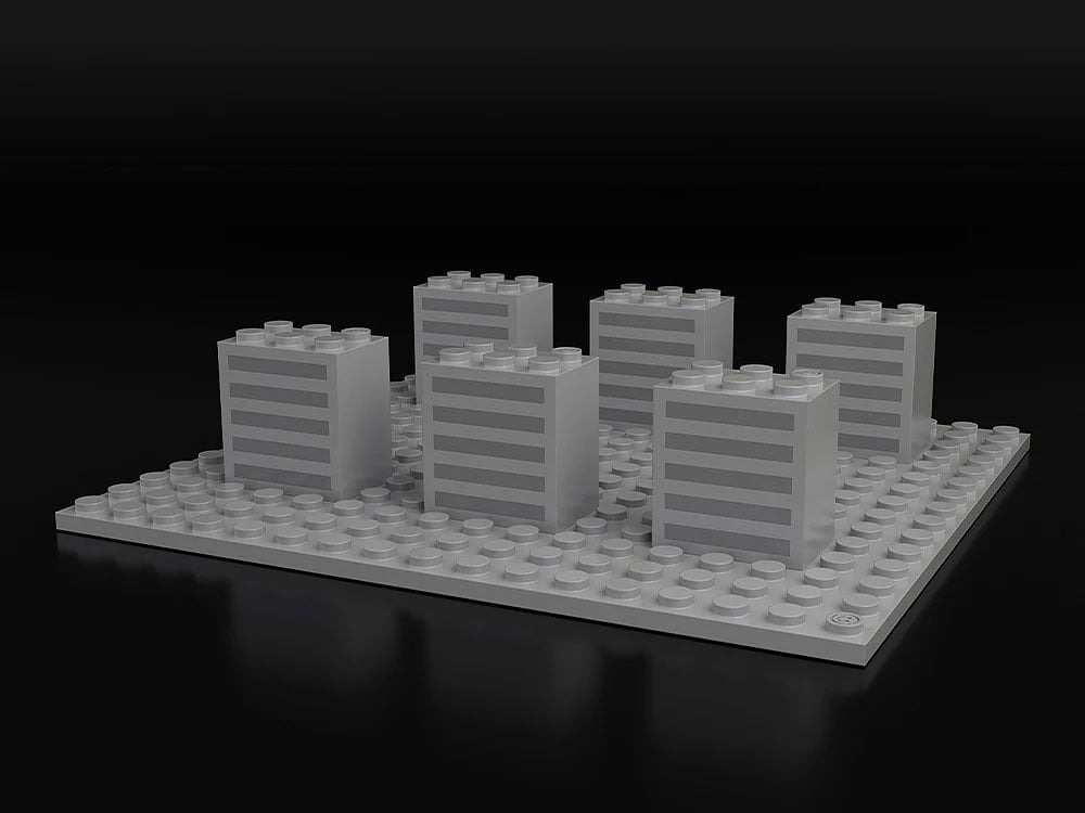 Brickroid Building A + Base Set Gallery Image 1