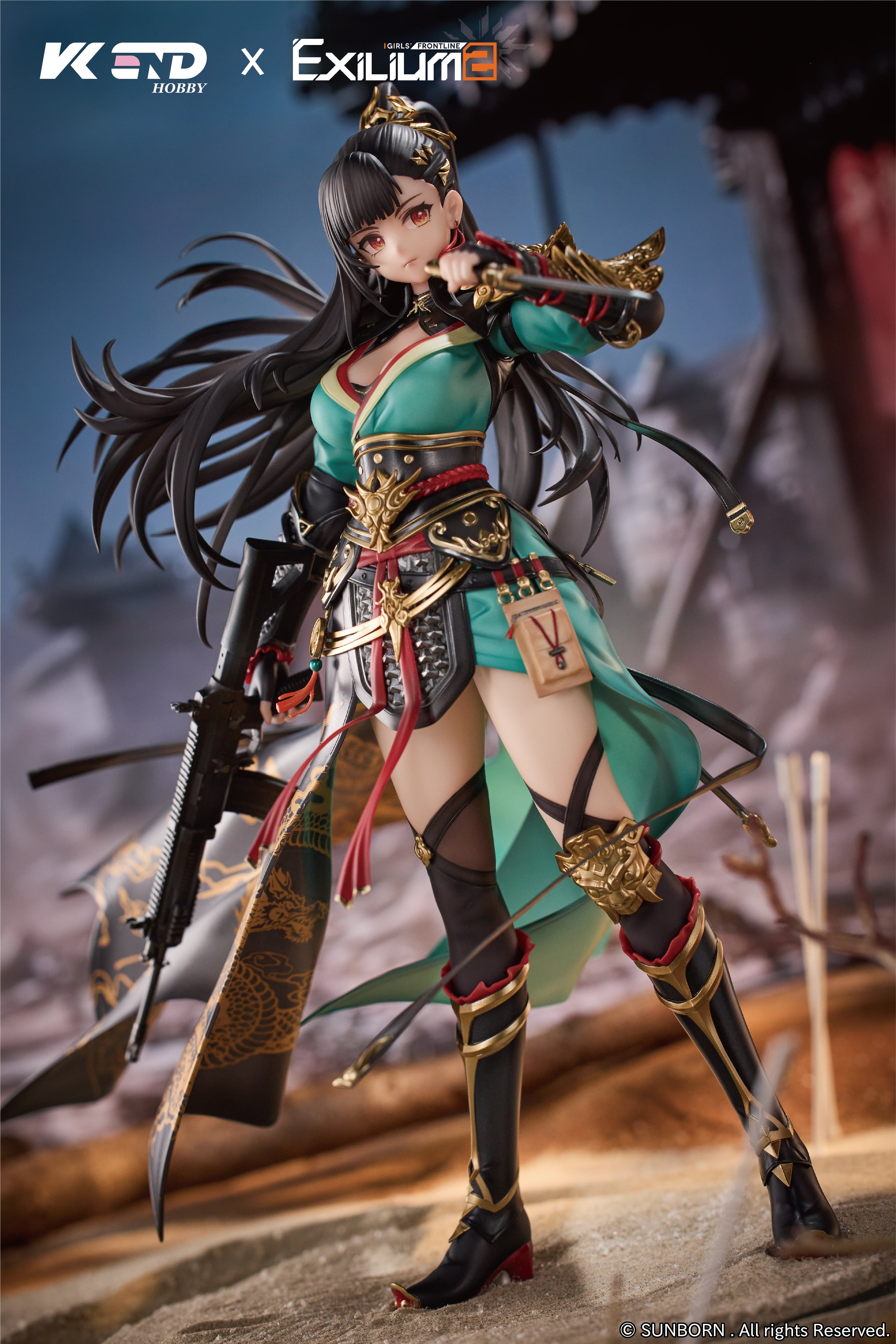 Girls' Frontline 2: Exilium Qiongjiu (Pinnacle of Virtue Ver.) 1/6 Scale Figure Gallery Image 9