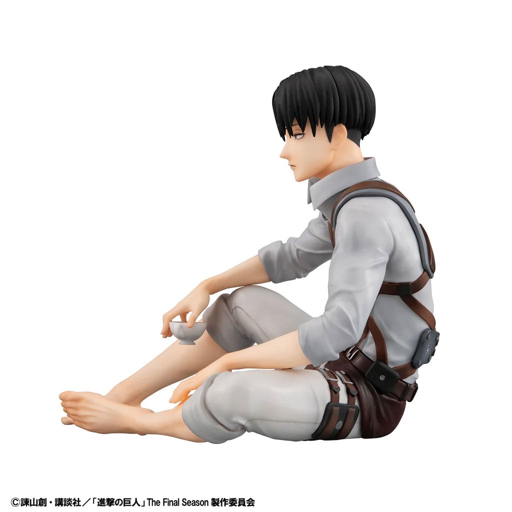 Attack on Titan G.E.M. Series Levi & Eren Figure Set (Tenohira) Gallery Image 6
