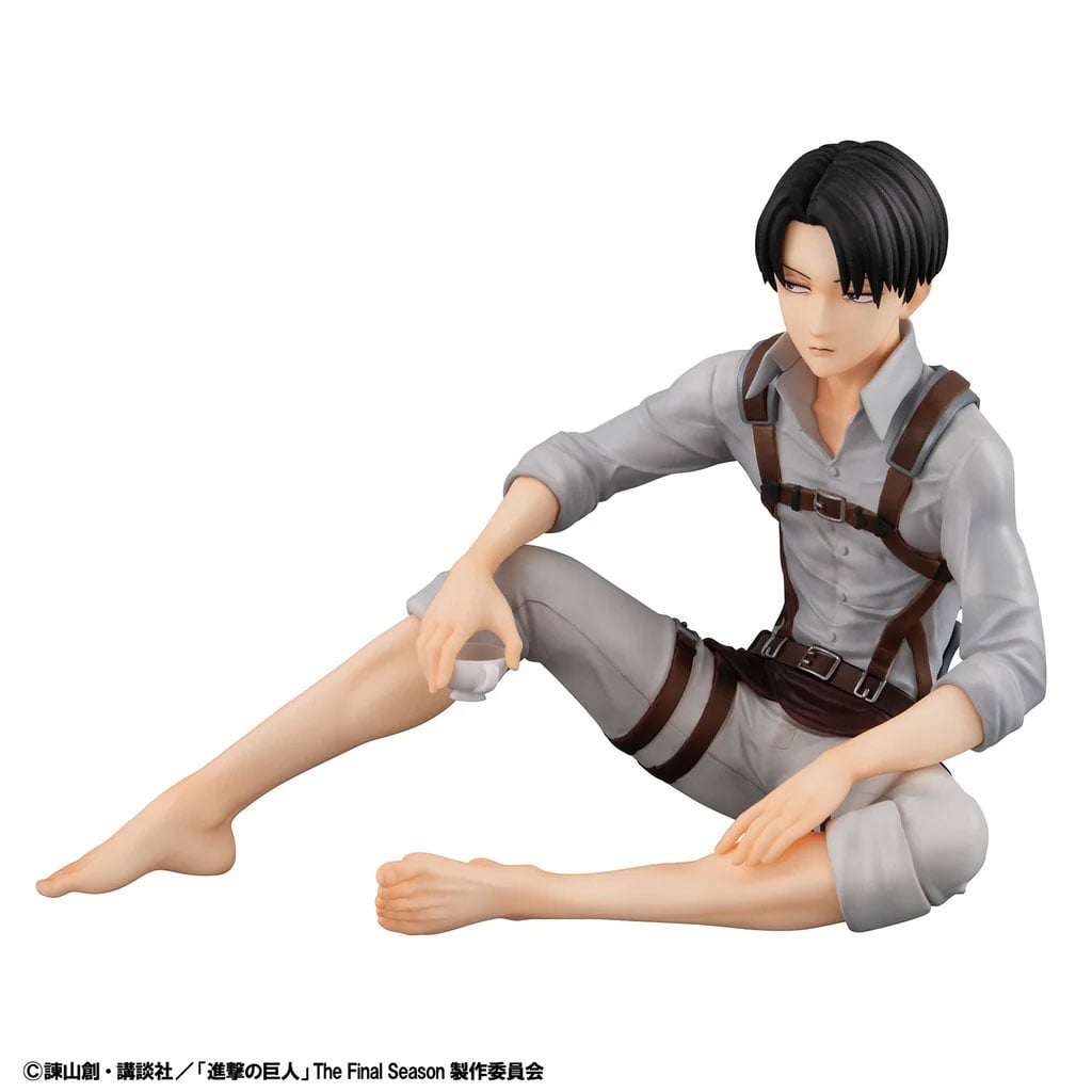 Attack on Titan G.E.M. Series Levi & Eren Figure Set (Tenohira) Gallery Image 7