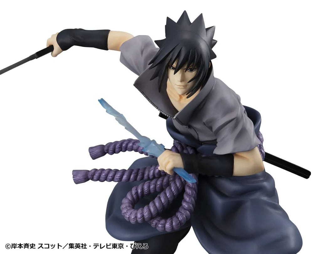 Naruto: Shippuden G.E.M. Series Sasuke Uchiha (Great Ninja War Ver.) (Reissue) Gallery Image 7