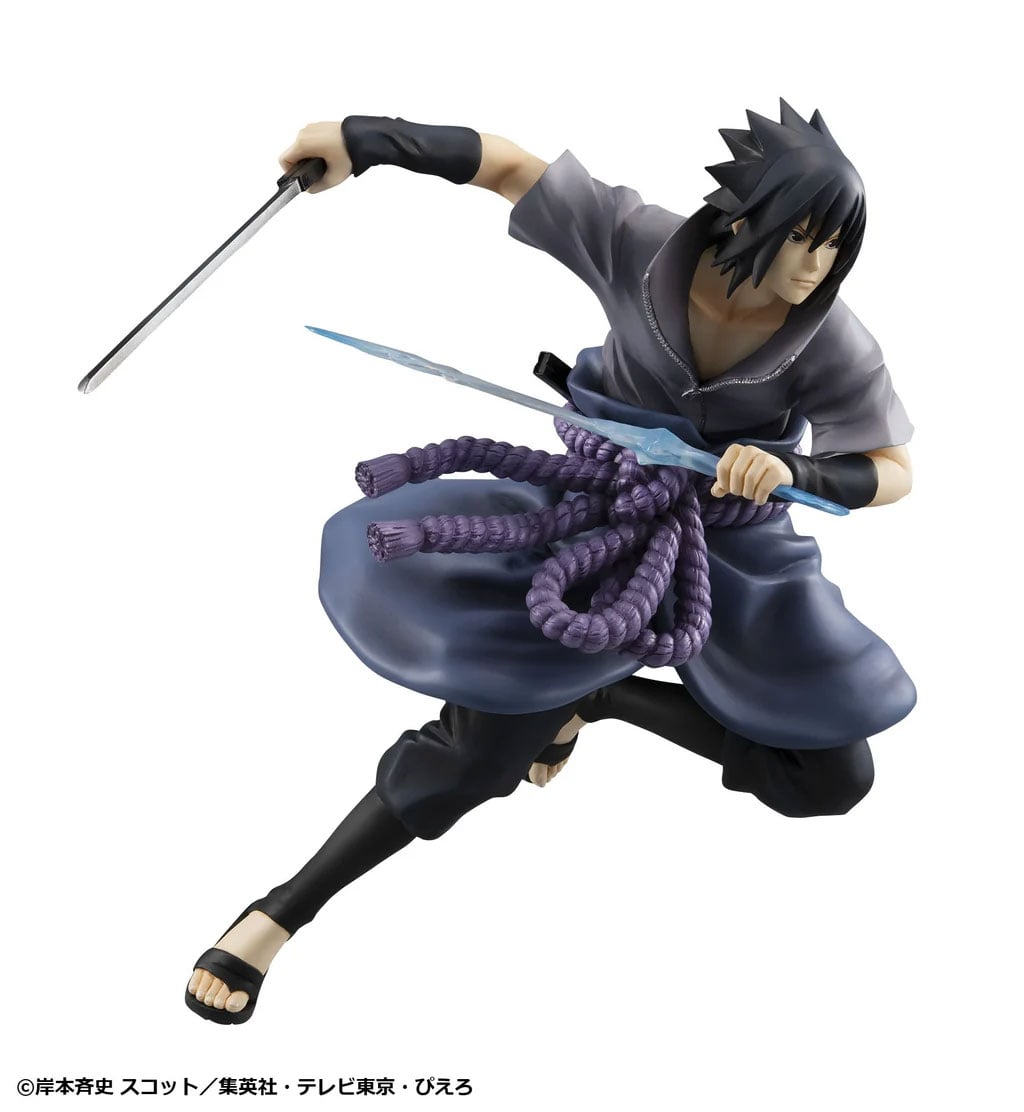 Naruto: Shippuden G.E.M. Series Sasuke Uchiha (Great Ninja War Ver.) (Reissue) Gallery Image 4