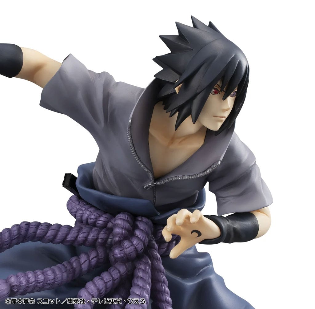 Naruto: Shippuden G.E.M. Series Sasuke Uchiha (Great Ninja War Ver.) (Reissue) Gallery Image 10