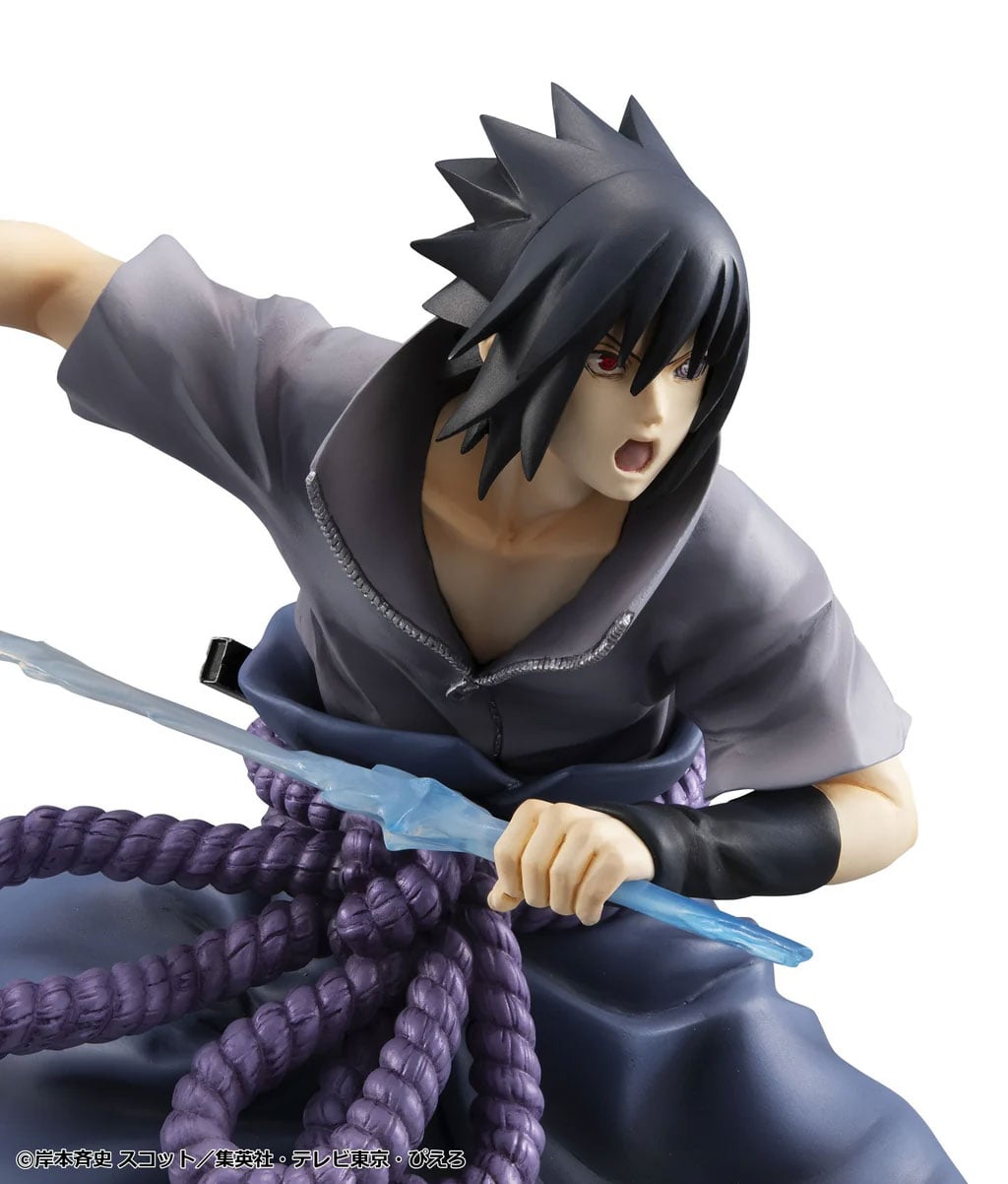 Naruto: Shippuden G.E.M. Series Sasuke Uchiha (Great Ninja War Ver.) (Reissue) Gallery Image 11
