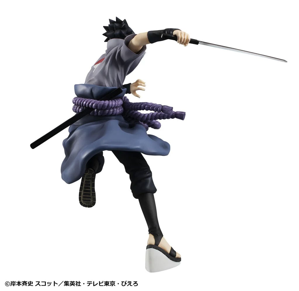 Naruto: Shippuden G.E.M. Series Sasuke Uchiha (Great Ninja War Ver.) (Reissue) Gallery Image 5