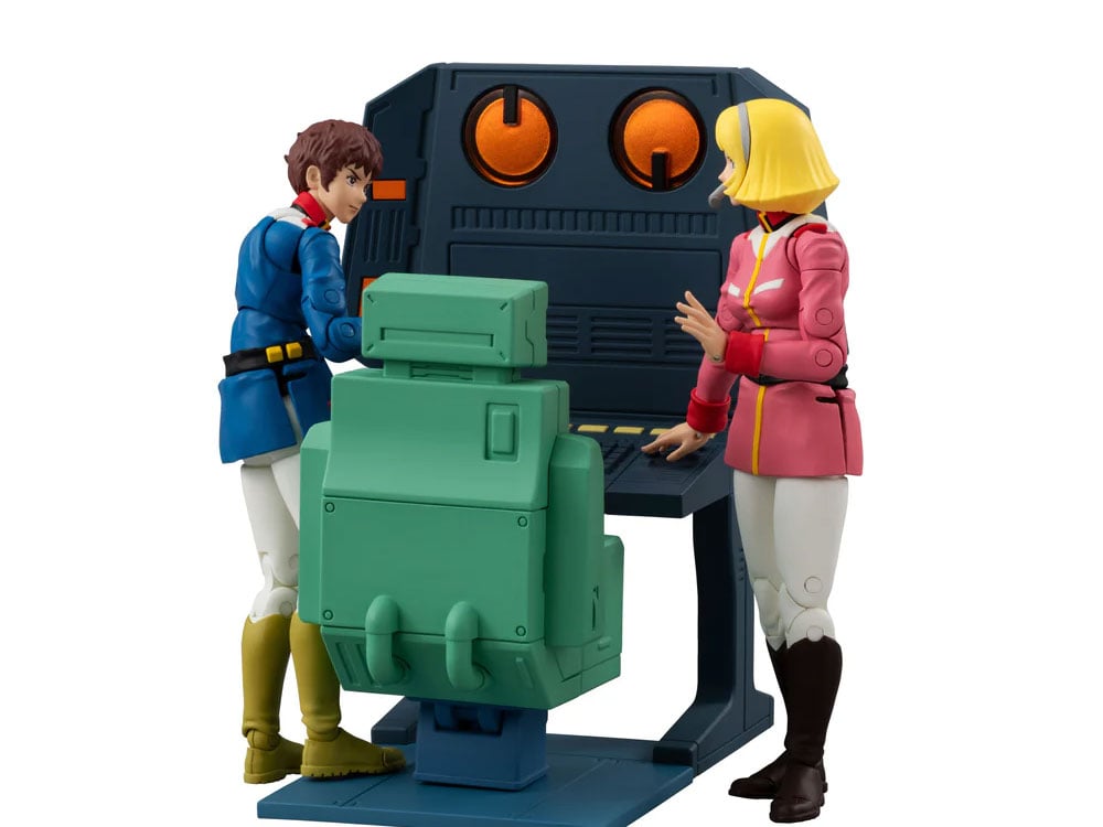 Mobile Suit Gundam G.M.G. Collection EX White Base Bridge Radio Operator Desk Set (with Gift) Gallery Image 1