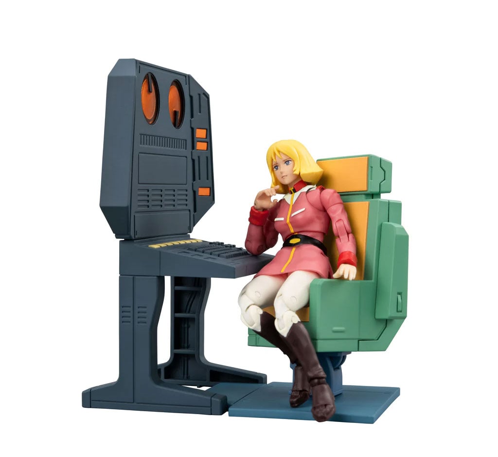 Mobile Suit Gundam G.M.G. Collection EX White Base Bridge Radio Operator Desk Set (with Gift) Gallery Image 8