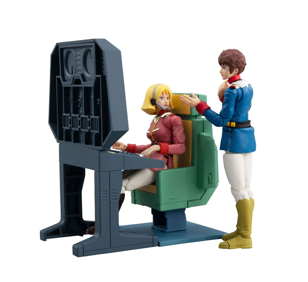 Mobile Suit Gundam G.M.G. Collection EX White Base Bridge Radio Operator Desk Set (with Gift) Gallery Image 5