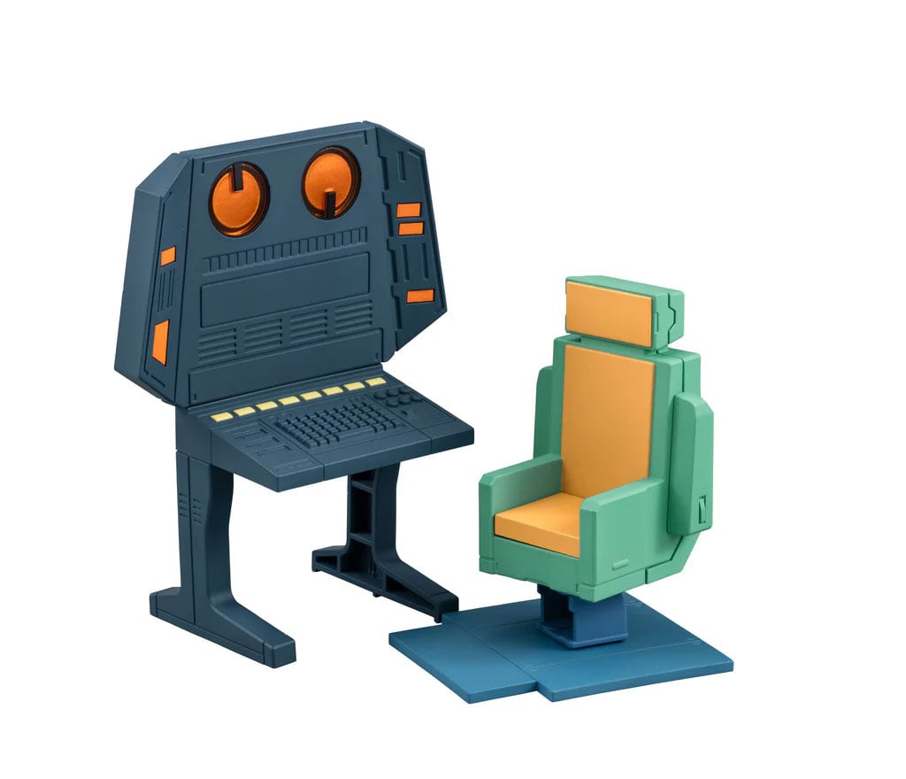 Mobile Suit Gundam G.M.G. Collection EX White Base Bridge Radio Operator Desk Set (with Gift) Gallery Image 4