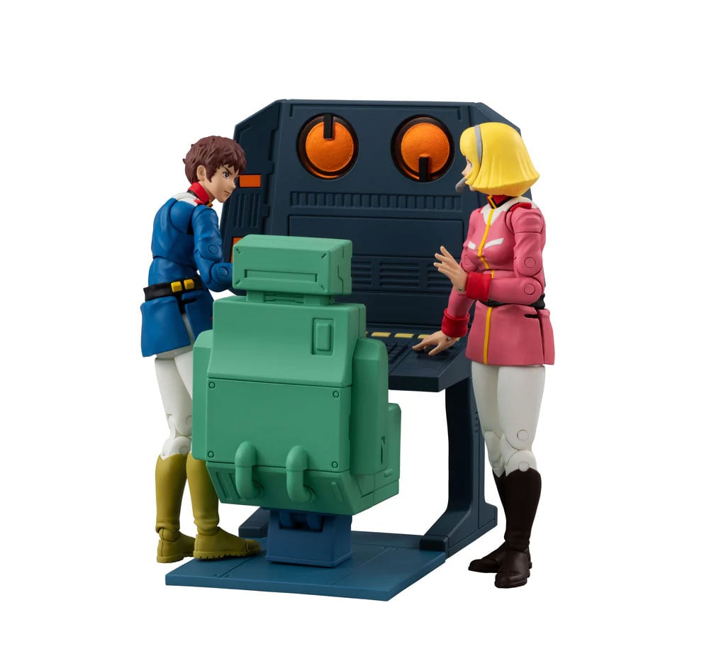 Mobile Suit Gundam G.M.G. Collection EX White Base Bridge Radio Operator Desk Set (with Gift) Gallery Image 6