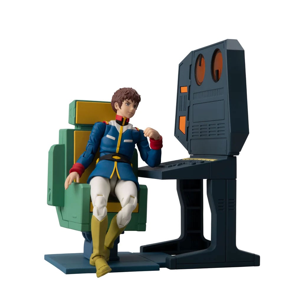 Mobile Suit Gundam G.M.G. Collection EX White Base Bridge Radio Operator Desk Set (with Gift) Gallery Image 7