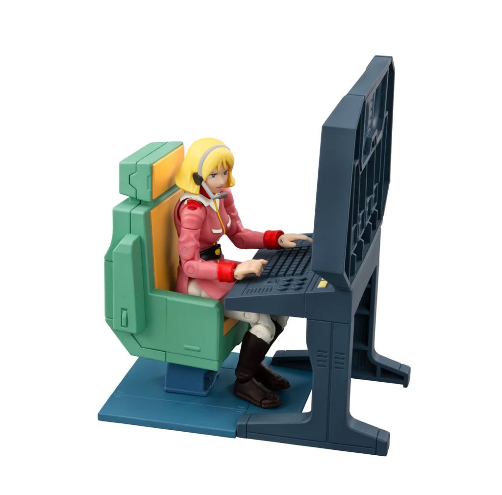 Mobile Suit Gundam G.M.G. Collection EX White Base Bridge Radio Operator Desk Set (with Gift) Gallery Image 9