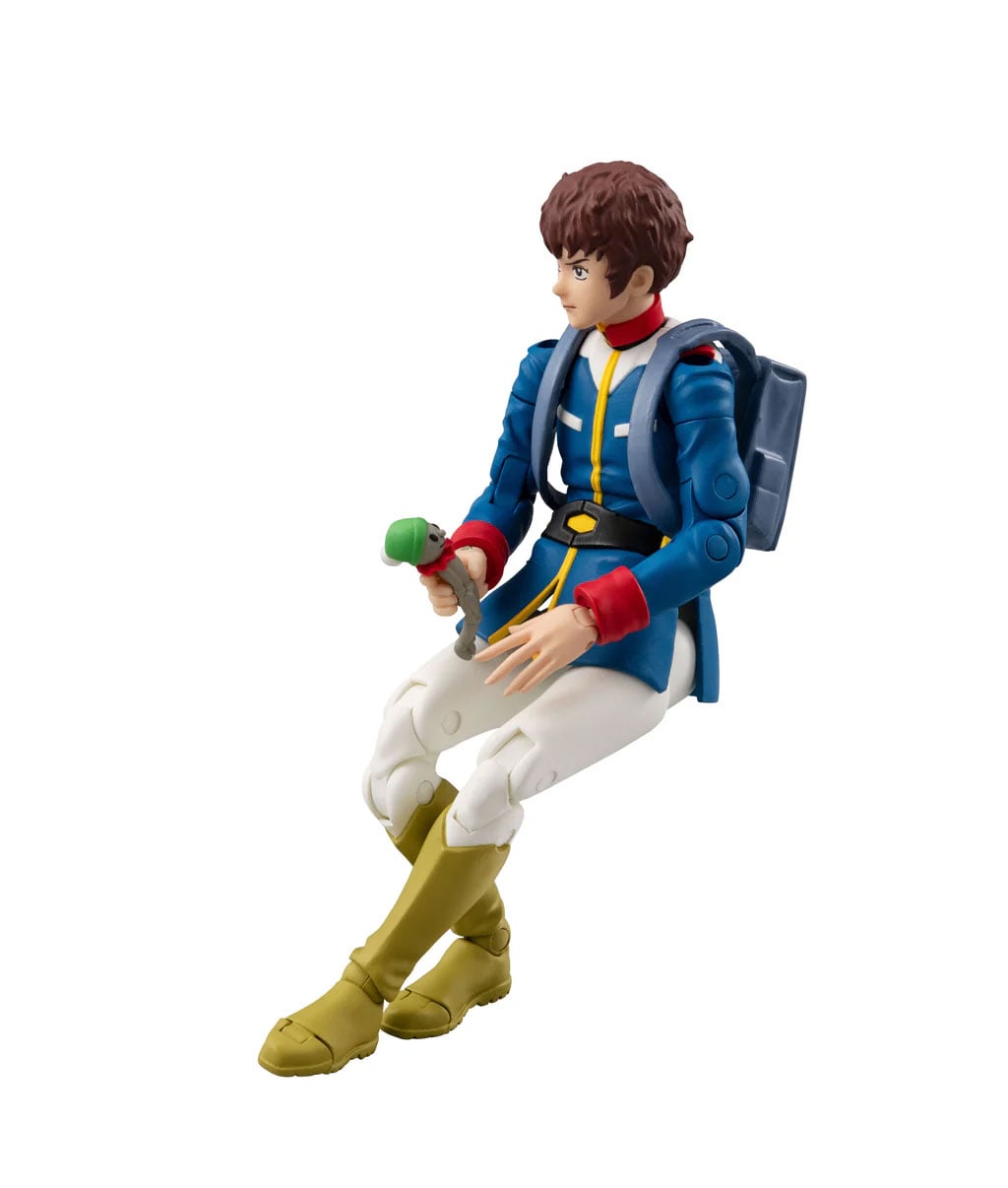 Mobile Suit Gundam G.M.G. Collection 16 Earth Federation Amuro Ray (Uniform Ver.) Action Figure Gallery Image 7