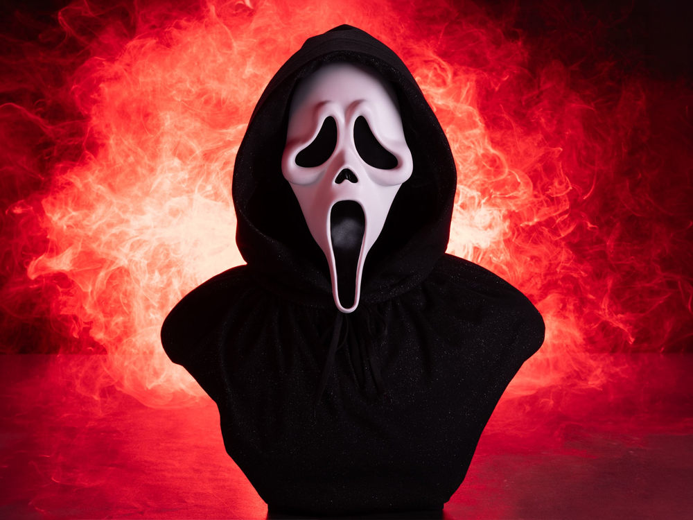 Ghost Face Life-Sized Bust Gallery Image 1