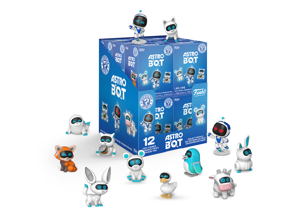 ASTRO ミニロボン Astro Bot Mystery Minis Box of 12 Random Figures