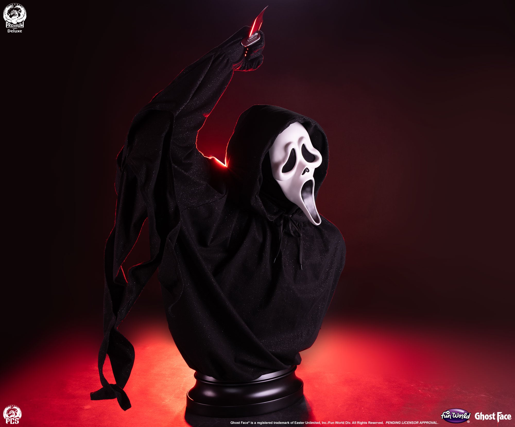 Ghost Face (Deluxe Ver.) Life-Sized Bust Gallery Image 5