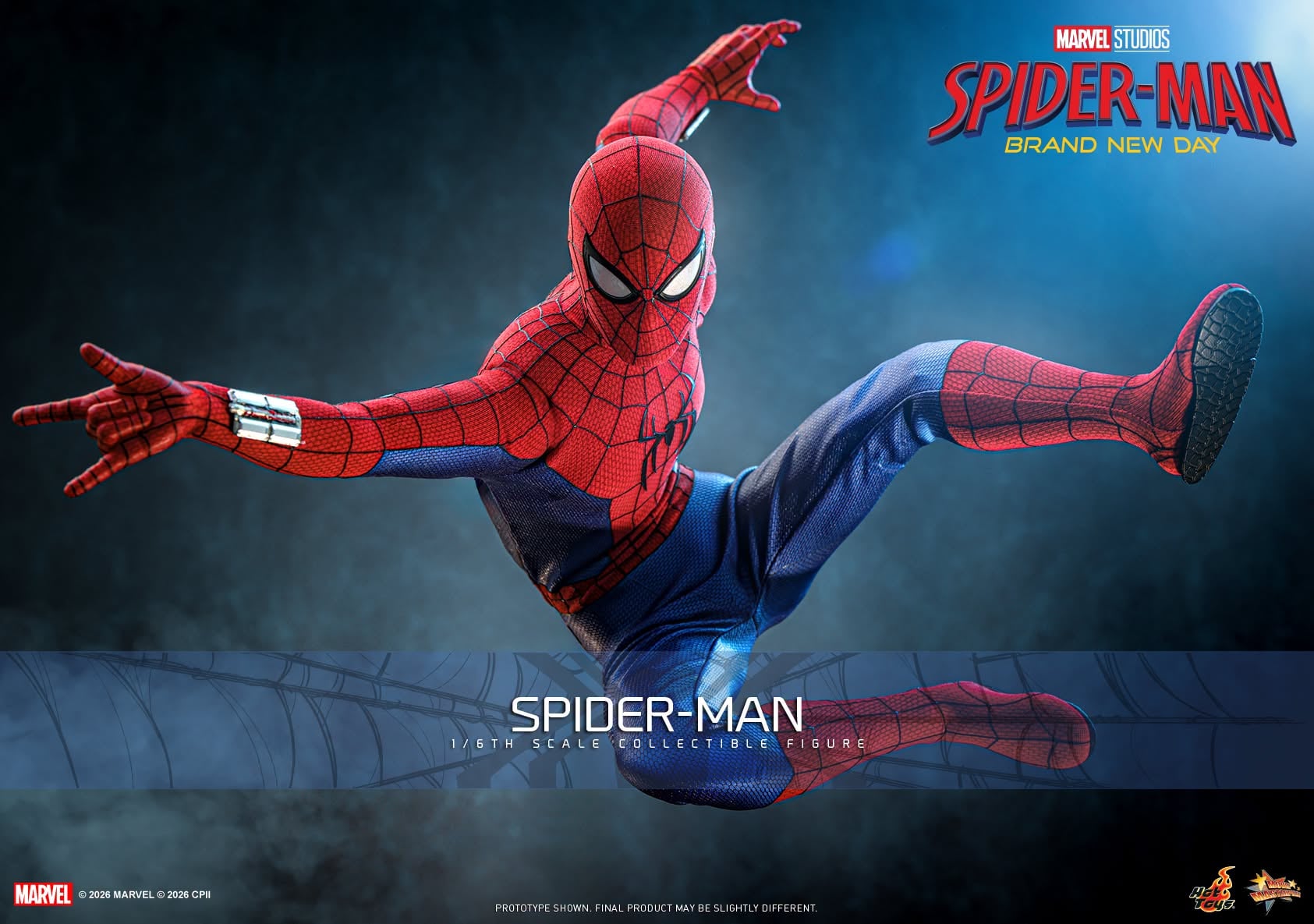 Spider-Man: Brand New Day MMS892 Spider-Man 1/6th Scale Collectible Figure Gallery Image 3
