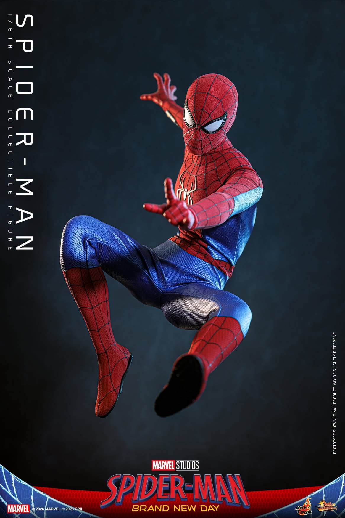 Spider-Man: Brand New Day MMS892 Spider-Man 1/6th Scale Collectible Figure Gallery Image 4