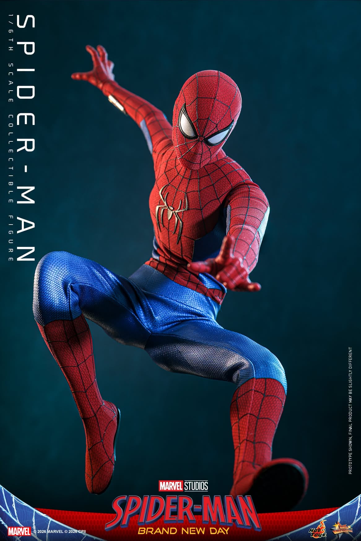 Spider-Man: Brand New Day MMS892 Spider-Man 1/6th Scale Collectible Figure Gallery Image 5
