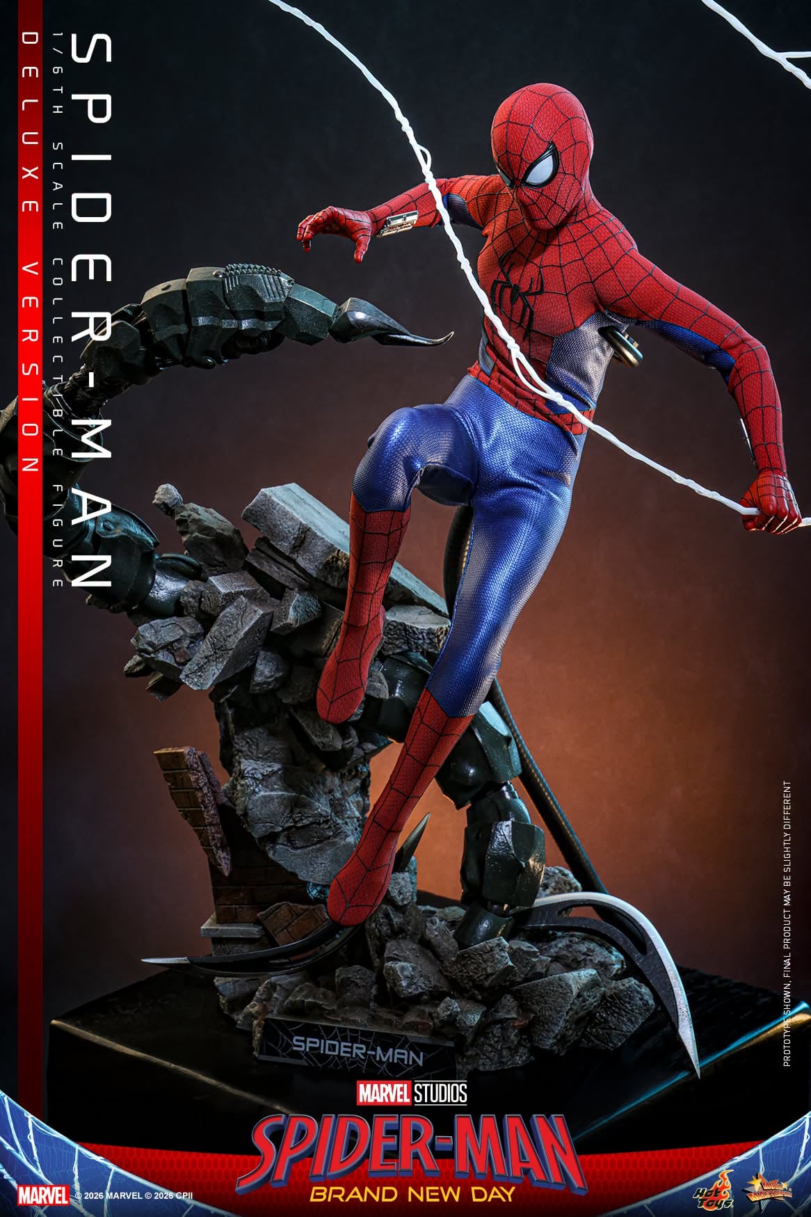Spider-Man: Brand New Day MMS893 Spider-Man (Deluxe Ver.) 1/6th Scale Collectible Figure Gallery Image 8
