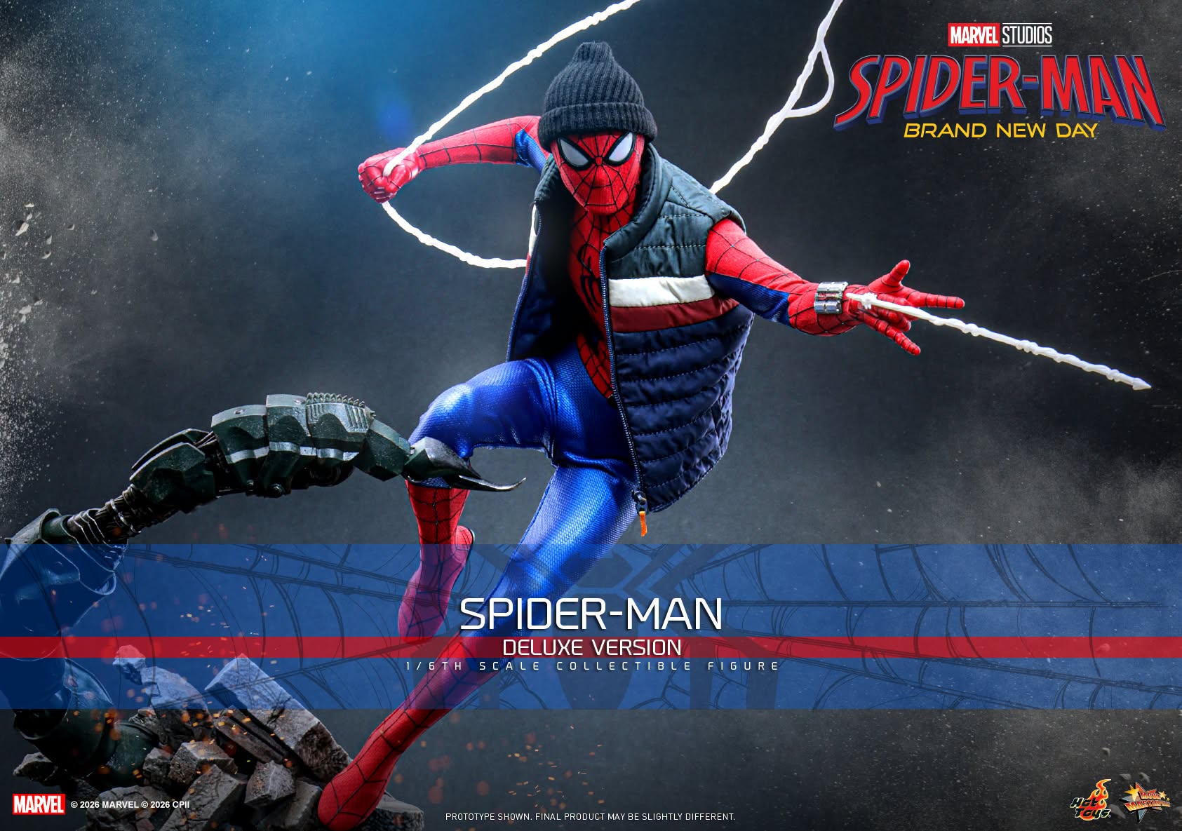 Spider-Man: Brand New Day MMS893 Spider-Man (Deluxe Ver.) 1/6th Scale Collectible Figure Gallery Image 3