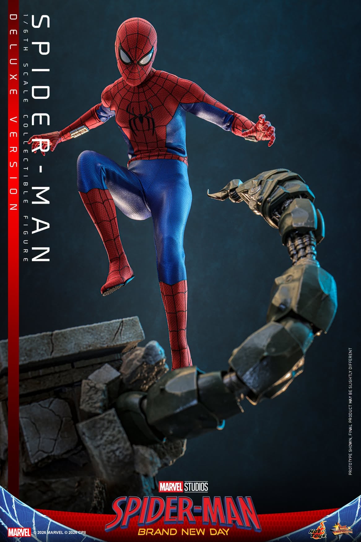 Spider-Man: Brand New Day MMS893 Spider-Man (Deluxe Ver.) 1/6th Scale Collectible Figure Gallery Image 9