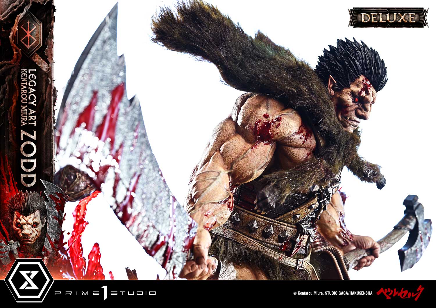 Berserk Legacy Art "Kentaro Miura" Zodd (Deluxe Ver.) 1/4 Scale Statue Gallery Image 20