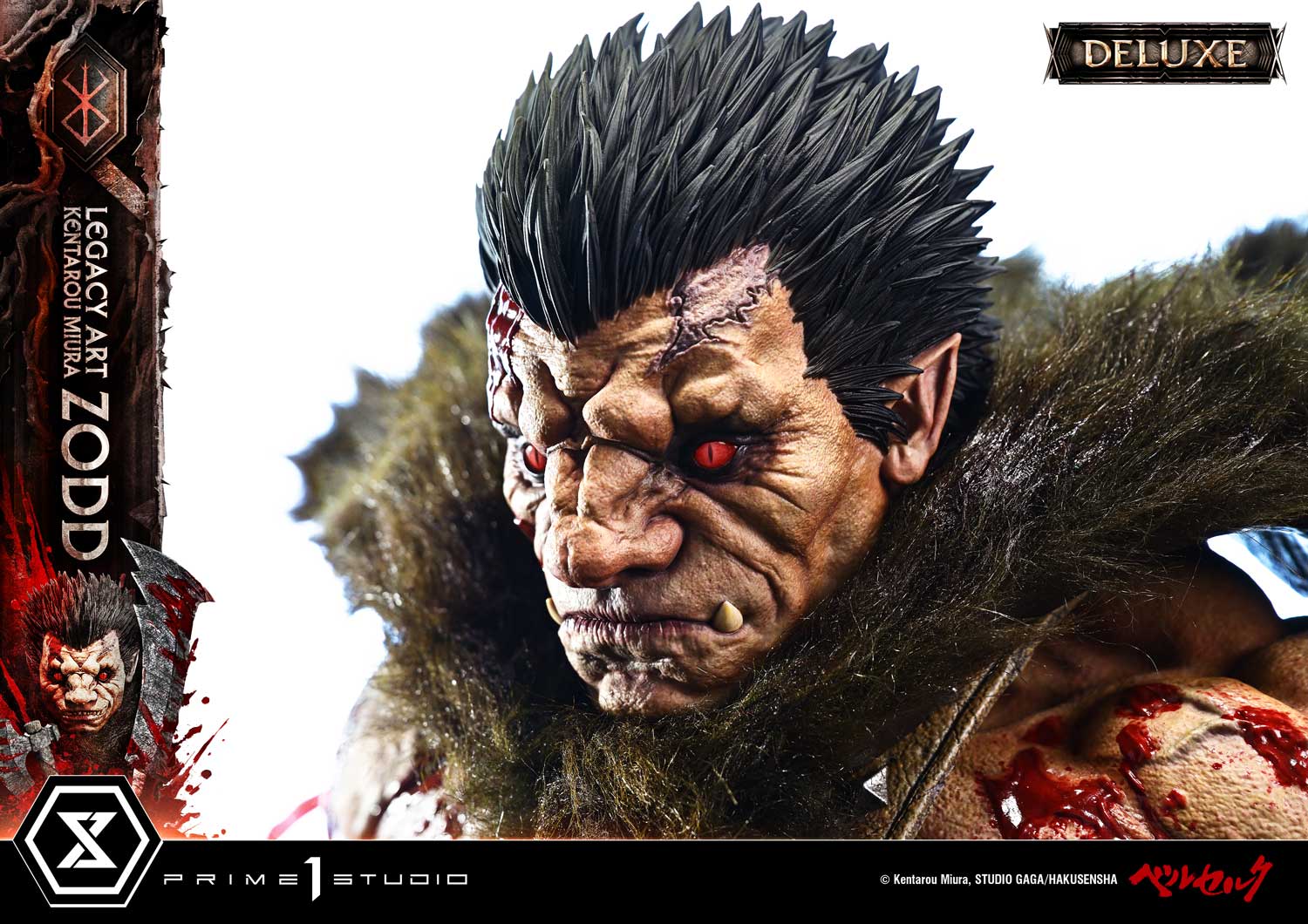 Berserk Legacy Art "Kentaro Miura" Zodd (Deluxe Bonus Ver.) 1/4 Scale Limited Edition Statue Gallery Image 20