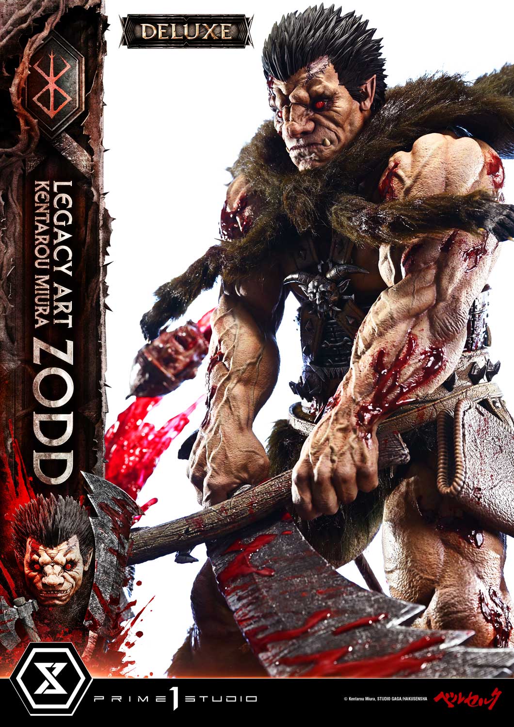 Berserk Legacy Art "Kentaro Miura" Zodd (Deluxe Bonus Ver.) 1/4 Scale Limited Edition Statue Gallery Image 22