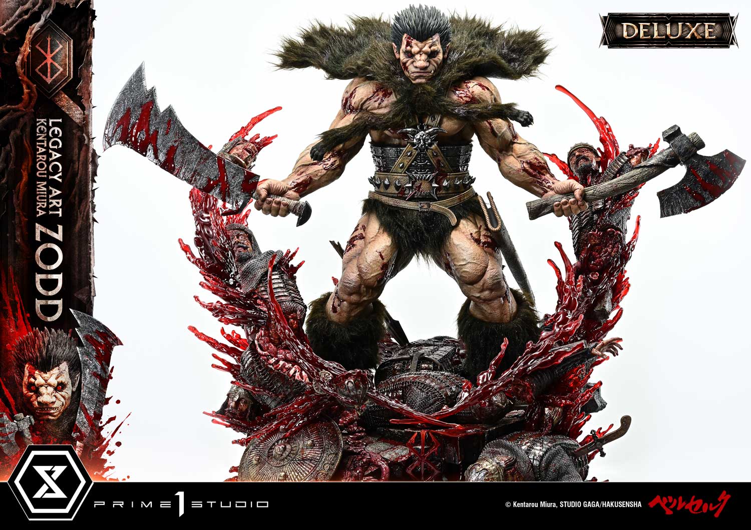 Berserk Legacy Art "Kentaro Miura" Zodd (Deluxe Bonus Ver.) 1/4 Scale Limited Edition Statue Gallery Image 16