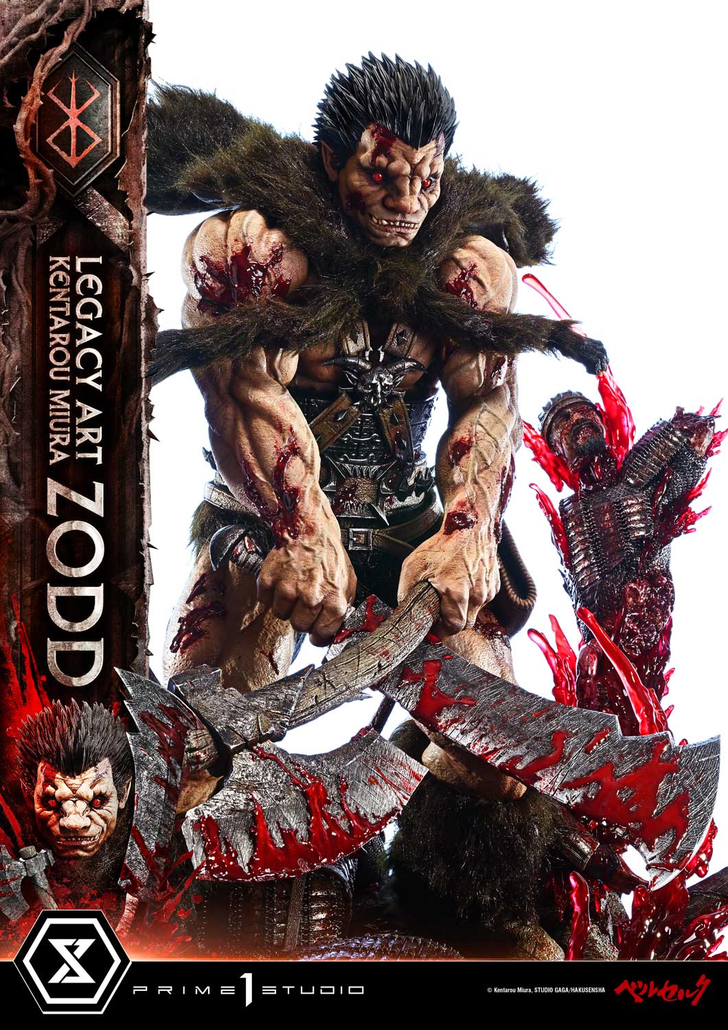 Berserk Legacy Art "Kentaro Miura" Zodd (Deluxe Bonus Ver.) 1/4 Scale Limited Edition Statue Gallery Image 24
