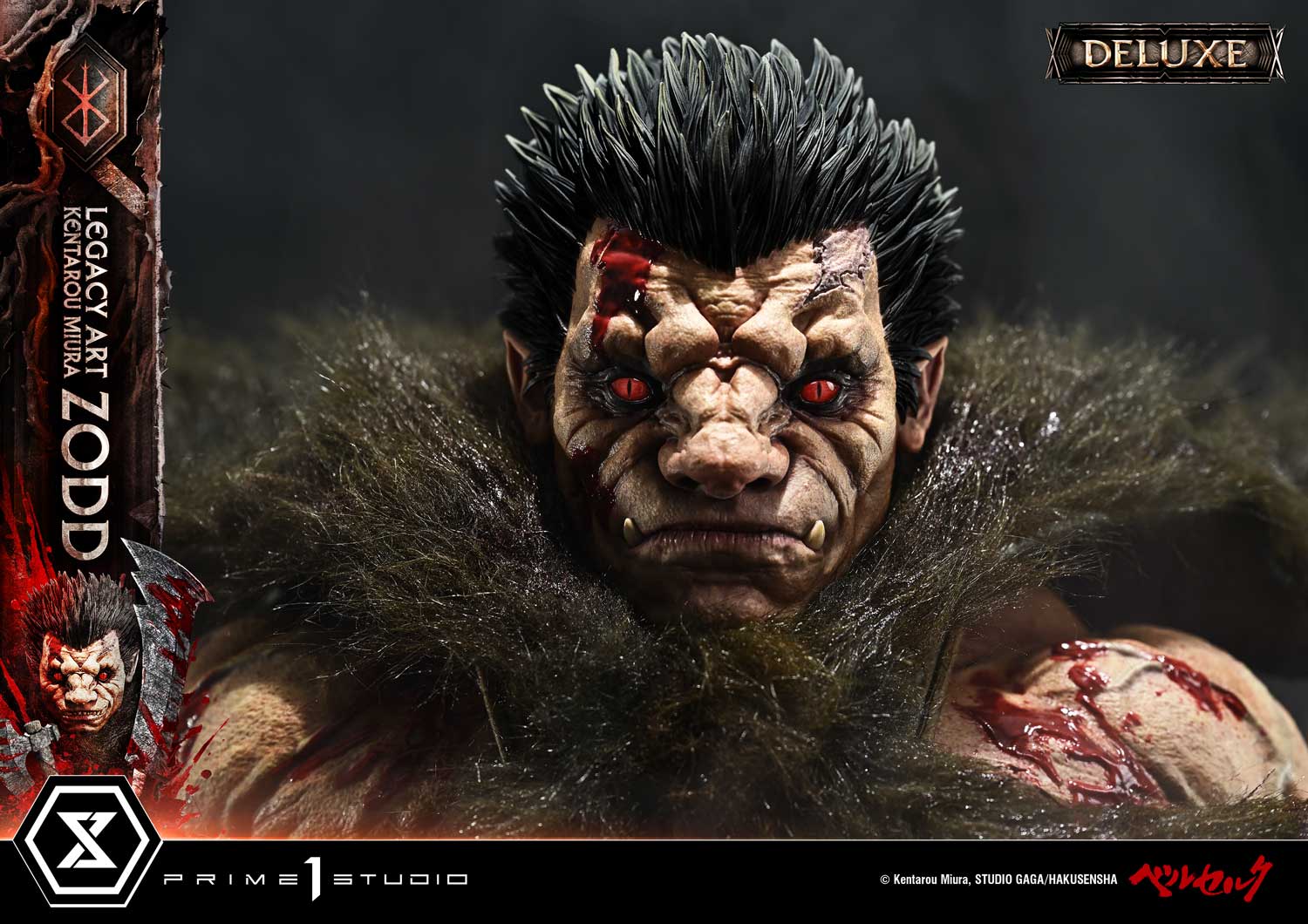 Berserk Legacy Art "Kentaro Miura" Zodd (Deluxe Bonus Ver.) 1/4 Scale Limited Edition Statue Gallery Image 26