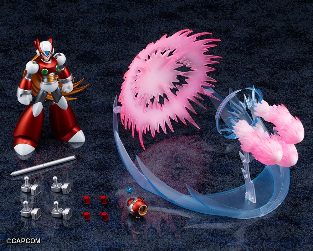 Mega Man X Zero (1st Ver. Limited Edition) 1/12 Scale Model Kit Gallery Image 13