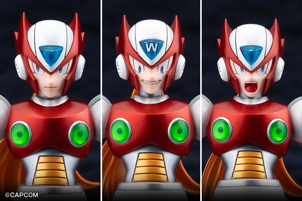 Mega Man X Zero (1st Ver. Limited Edition) 1/12 Scale Model Kit Gallery Image 12