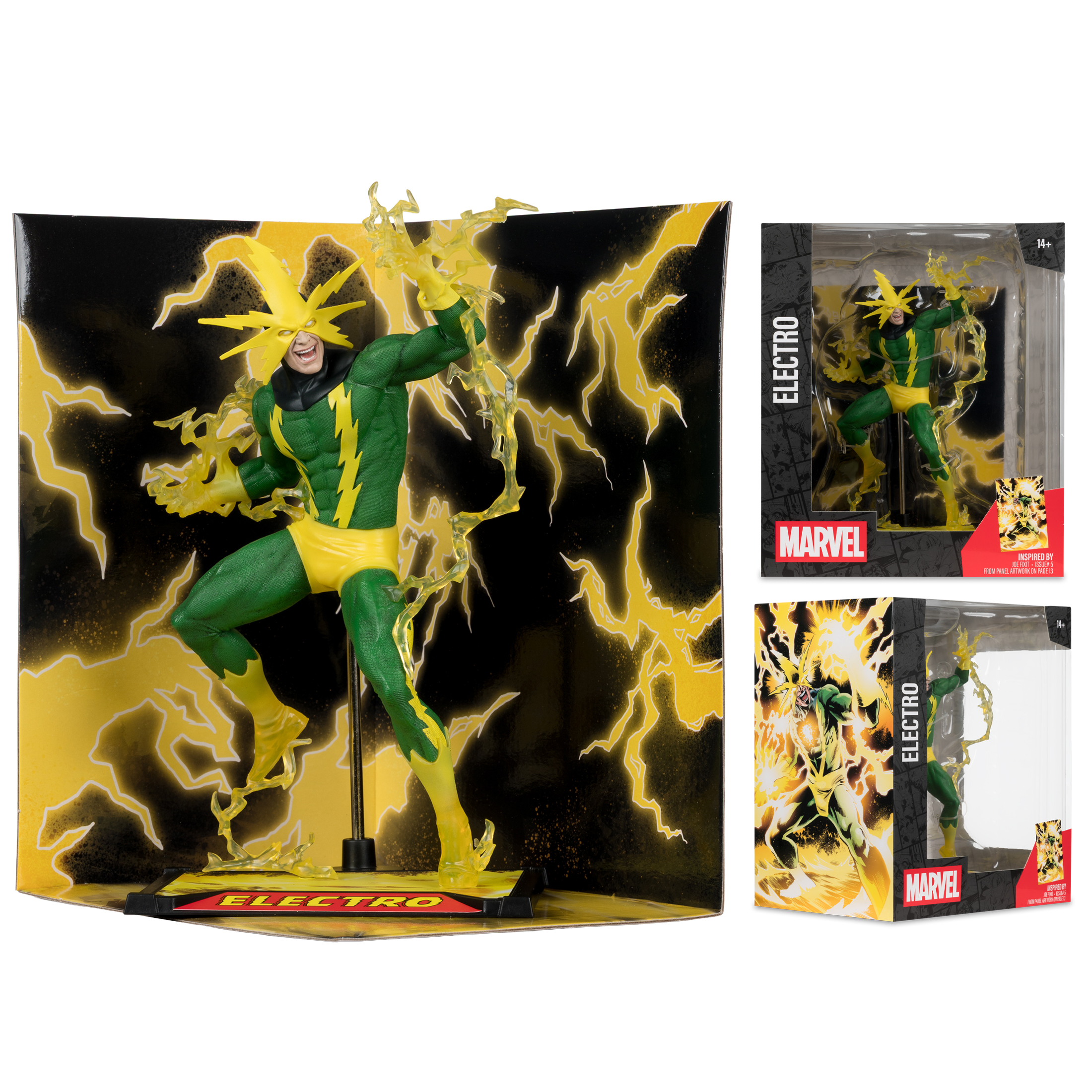 Marvel Comics Electro (Joe Fixit #5) 1/10 Scale Figure Gallery Image 9