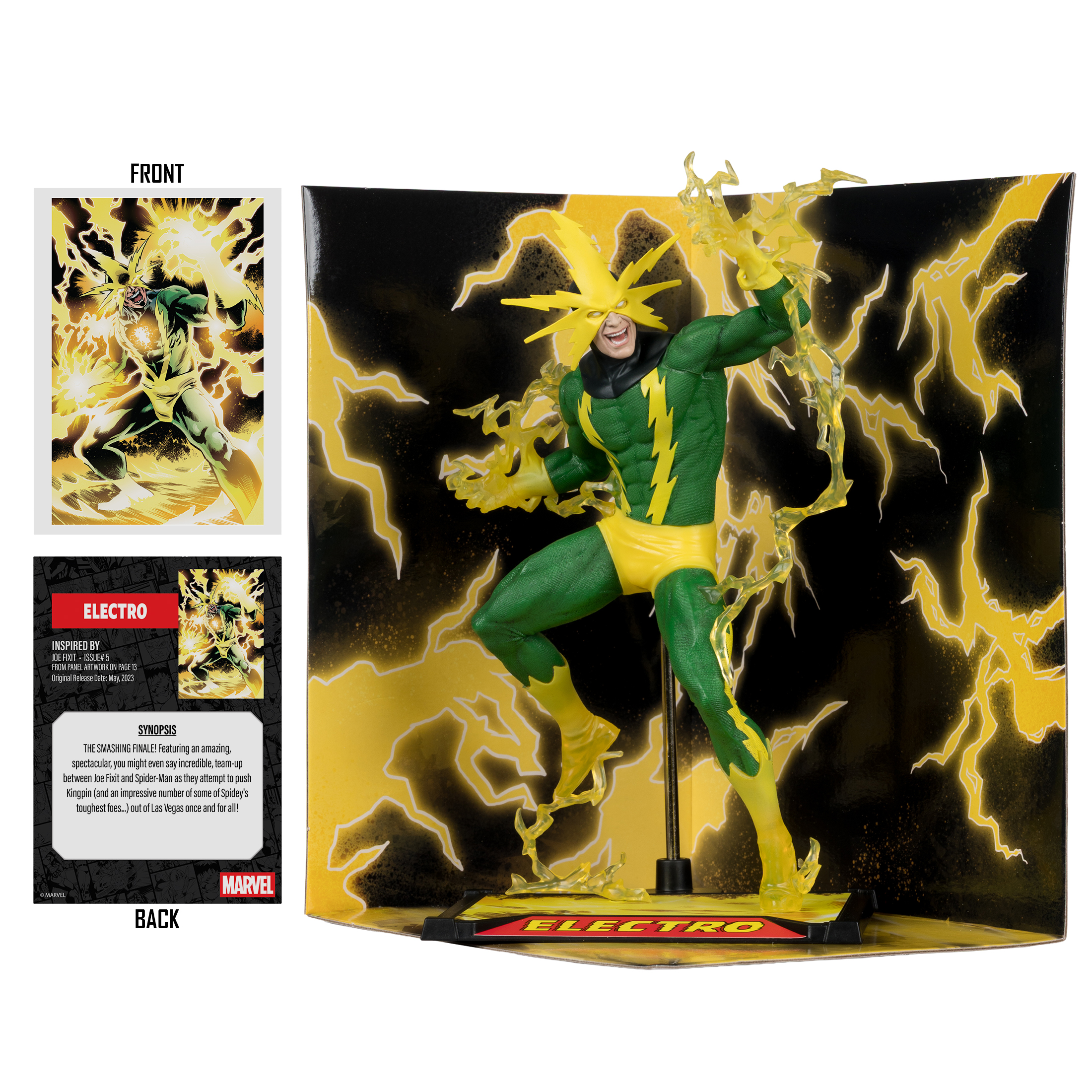 Marvel Comics Electro (Joe Fixit #5) 1/10 Scale Figure Gallery Image 8