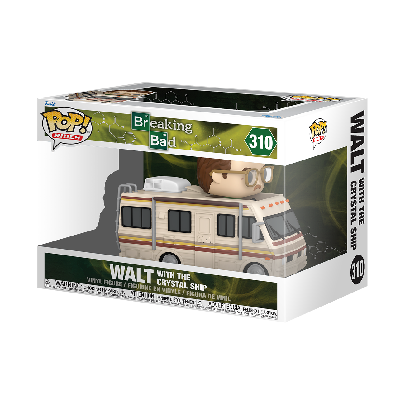 Breaking Bad Pop! Rides #310 Deluxe Walt with the Crystal Ship Gallery Image 4