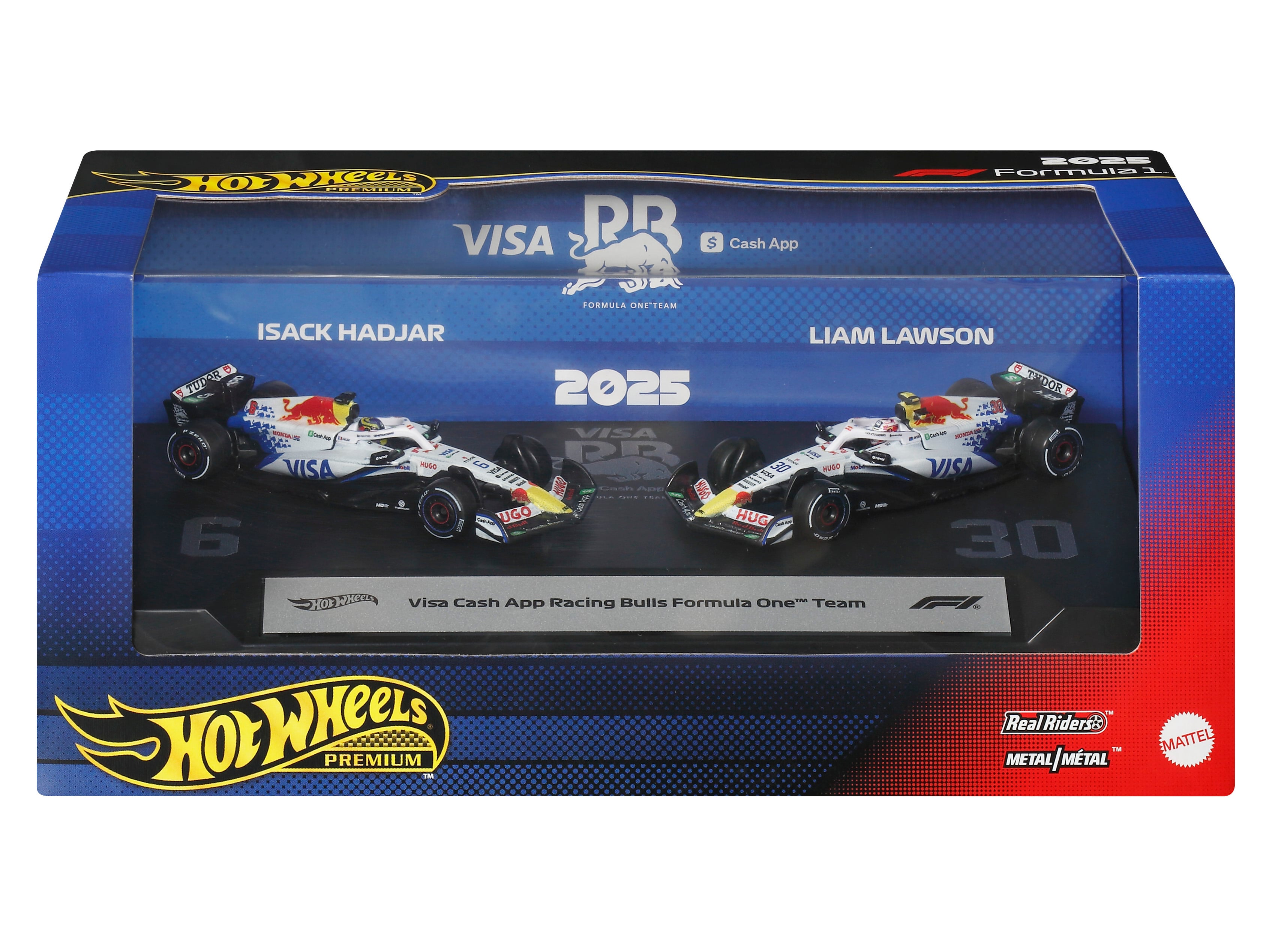 Hot Wheels Premium Formula 1 2025 Visa Cash App Racing Bulls F1