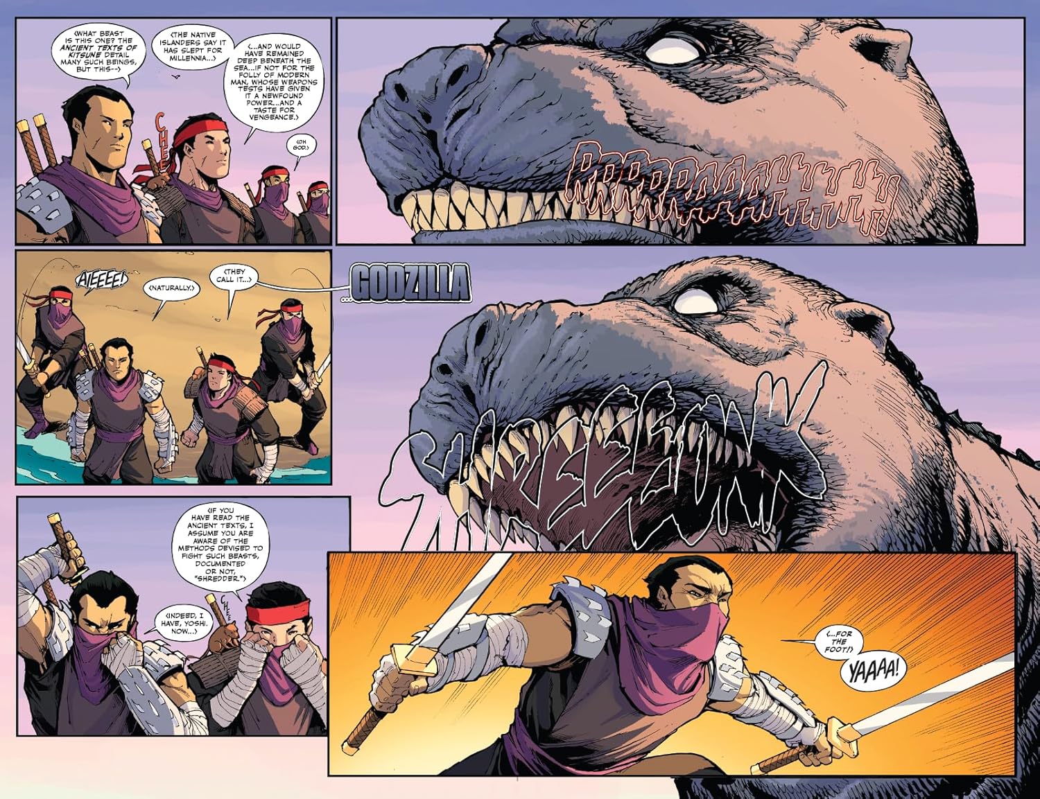 Teenage Mutant Ninja Turtles x Godzilla Gallery Image 5