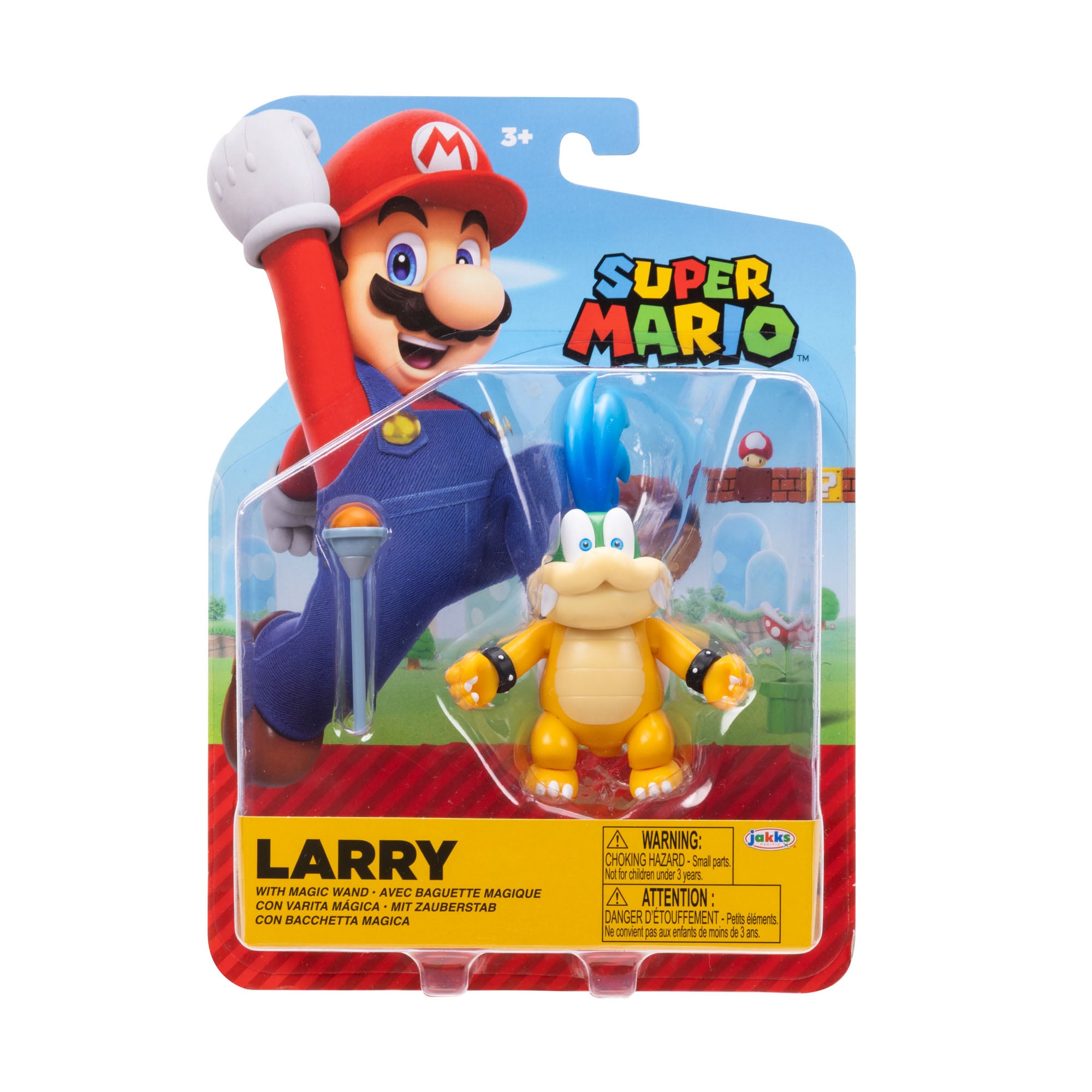 World of Nintendo Larry Koopa with Wand 4-Inch Scale Action Figure Gallery Image 4